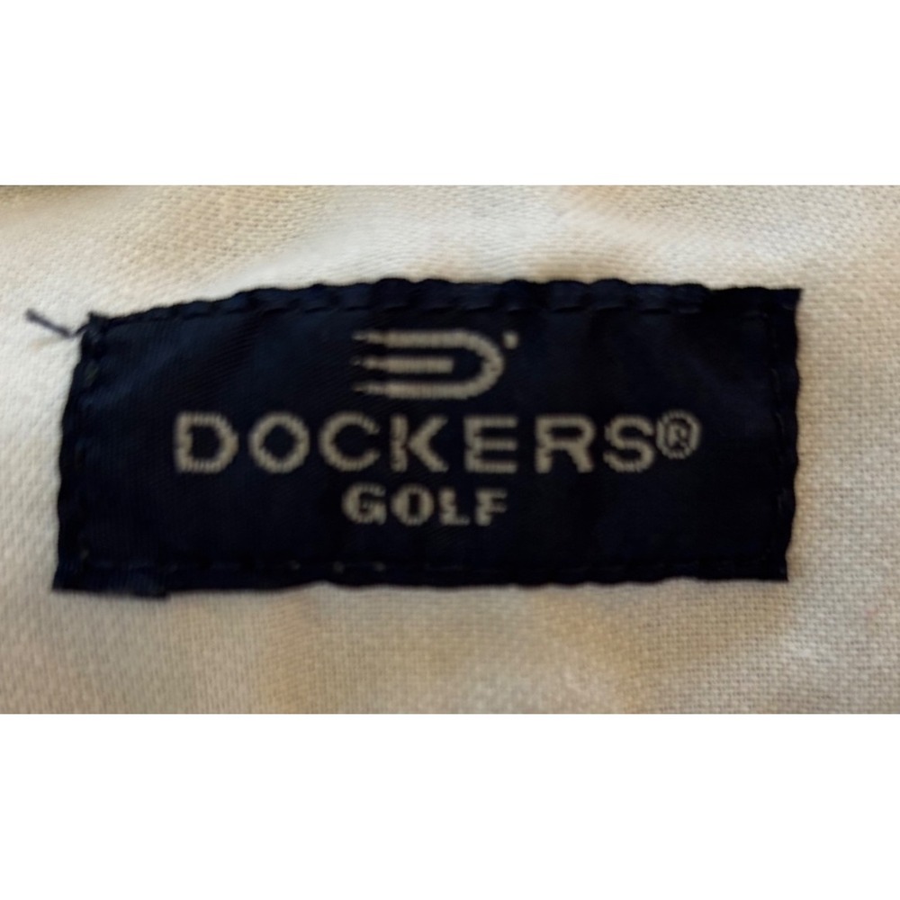 Dockers Golf Mens Khaki Microfiber Performance Pants Size 33X30 - Picture 4 of 6